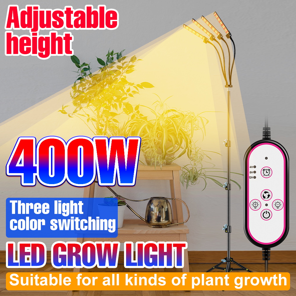 LED 식물 성장 빛 DC12V 멀티 사양 플러그 공장 빛 전체 스펙트럼 제어 식물 빛